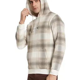 Octave Beige Regular Fit Colour Blocked Sweatshirt image 3