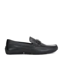 Van Heusen Men's Black Casual Loafers-image-9