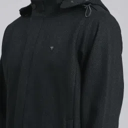 Monte Carlo Olive Regular Fit Hooded Jacket image 5