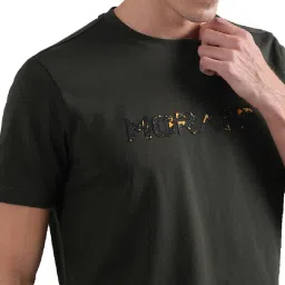 Antony Morato Green Cotton Regular Fit T-Shirt image 5