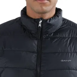 Gant Navy Regular Fit Quilted Quilted Jacket image 5
