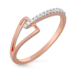 Malabar Gold and Diamonds 18k Rose Gold Diamond Ring-picture-45