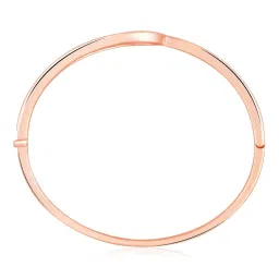Peora Rose Gold Openable Kada for Women image 5