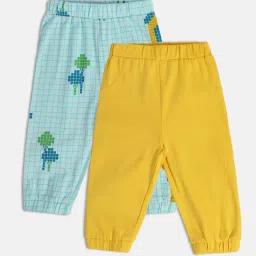 MINIKLUB Kids Multicolor Printed Pants (Pack Of 2) image 5