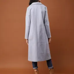 aarke Ritu Kumar Grey Embellished Trench Coat image 2