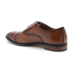 Arrow Men's Tan Oxford Shoes image 5