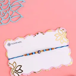 Floweraura Rustic Evil Eye Rakhi with Roli-picture-29