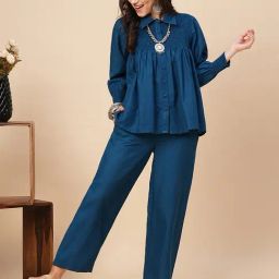Globus Teal Maxi Co-Ord Set-picture-3