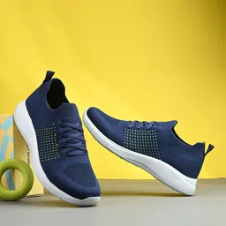 HRX by Hrithik Roshan Men Synthetic Navy Sports Shoes Running Non-Marking Shoes-picture-30