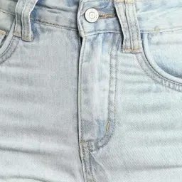 Odette Blue Plain Mid-Rise Jeans image 5