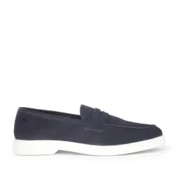 Rockport Men's VENTURE WALK Navy Loafers-picture-33