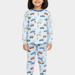 Orange Sugar Unisex Kids Printed Night suit-picture-11