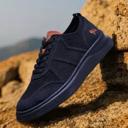 Neemans Men's Elevate Low Top Black Casual Sneakers-picture-20