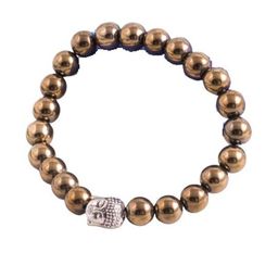 Divine souvenirs Unisex Artificial Beaded Elasticated Bracelets-picture-36