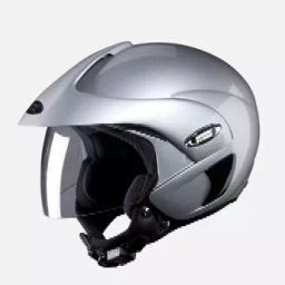 Studds Silver Grey Medium (570 mm) Open Face Helmet, Marshall-picture-32