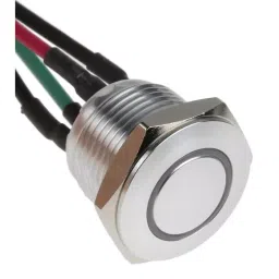 RS PRO Illuminated Push Button Switch Momentary 16 mm Cutout SPST Red LED 36 V DC, 1758530-picture-14
