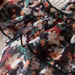 PURNKAMAAY TRENDZ Floral Print Fit & Flare Dress image 2