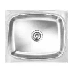 Nirali BG Kitchen Sink Popular Series Small 485x410 mm (19x16 inch) Satin Finish Stainless Steel, Grace Deluxe-picture-37