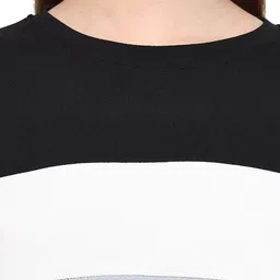 BOMBSHELL Colourblocked Round Neck T-Shirt With Trousers Co-Ords image 3