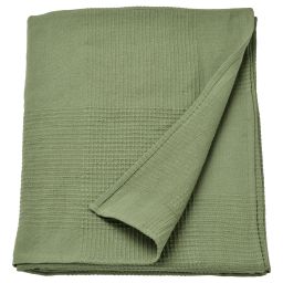 ikea indira Bedspread, grey-green, 230x250 cm-picture-20