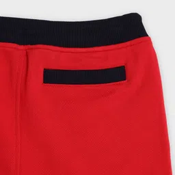 Tommy Hilfiger Boys Colourblocked Regular Fit Mid-Rise Regular Knee Length Shorts image 4