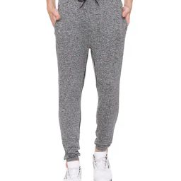Basics Grey Polyster Trackpants-picture-38