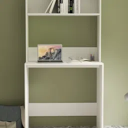 neuspace White Engineered Wood Study Table image 2