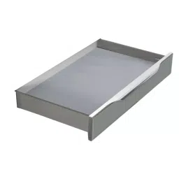 Everwin Slim Drawer System Mild Steel Epoxy Coated Self Closing 118x500 mm, Charcoal Grey-picture-31