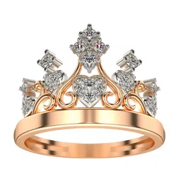 VALANOVA Women Rose Gold Ring Diamond-picture-16