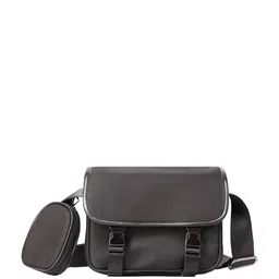 Mast & Harbour Men Solid Messenger Bag-picture-22