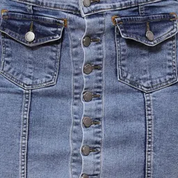 KASSUALLY Blue Mini Skirt image 5