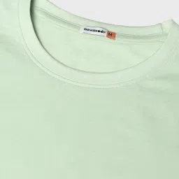 Bewakoof Green Cotton Regular Fit Printed T-Shirt image 5