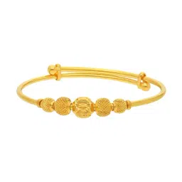Malabar Gold and Diamonds 22K (916) BIS Hallmark Yellow Gold Bangle for Kids-picture-24