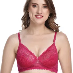 AROUSY Green & Blue Self Pattern Bra Panty Set - Pack Of 3 image 5