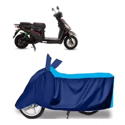 Auto Pearl Two Wheeler Cover for Hero Electric Electric NYX HS500 ER - Cyan, Blue-picture-33