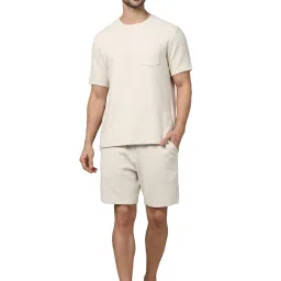 celio celio* Beige Regular Fit Shorts image 5