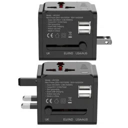 UltraProlink UM1005WTA World Travel Adapter & Converter Plug With Dual USB & Multipurpose Charger-picture-15