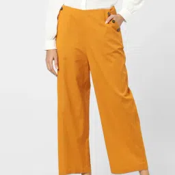 Vero Moda Brown Regular Fit Pants-image-87