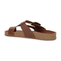 Bata Men's Tan Toe Ring Sandals image 5