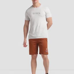 U.S. Polo Assn. Rust Regular Fit Shorts image 5