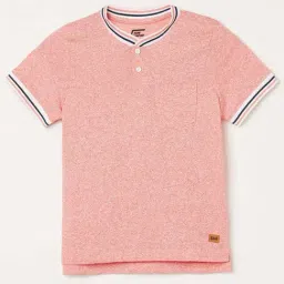 Fame Forever by Lifestyle Kids Cloud Pink Cotton Regular Fit T-Shirt-image-42