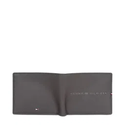 Tommy Hilfiger Brockway Brown Leather Solid Bi-Fold Wallet image 5