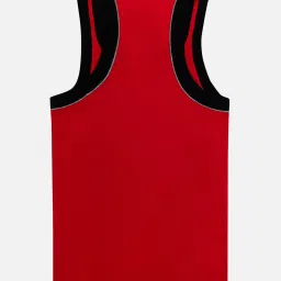 Bodycare Boys Red & Grey Regular Fit Kids Vest - Pack Of 2 image 5