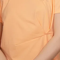 Global Republic Peach Embellished Top image 5