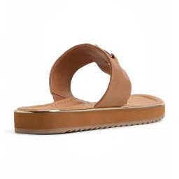 Aldo Women's LAJOLLA Light Brown T-Strap Sandals image 5