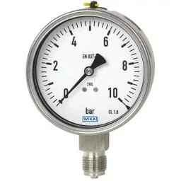 WIKA Analogue Pressure Gauge 4bar Bottom Entry 63mm Outside Diameter, 14170469-picture-34