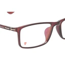 Ted Smith Brown Wayfarer Unisex Eye Frames image 5