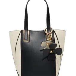 Aldo SMALLPRISMATOTE Black & White Color Block Tote-picture-10