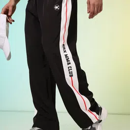 HRX by Hrithik Roshan Men Relaxed Fit Brand Logo Printed Rapid-Dry Track Pants-picture-24