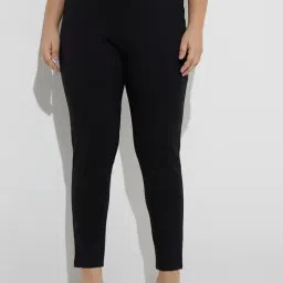 Gia by Westside Black High-Rise Skinny-Fit Pants-picture-44